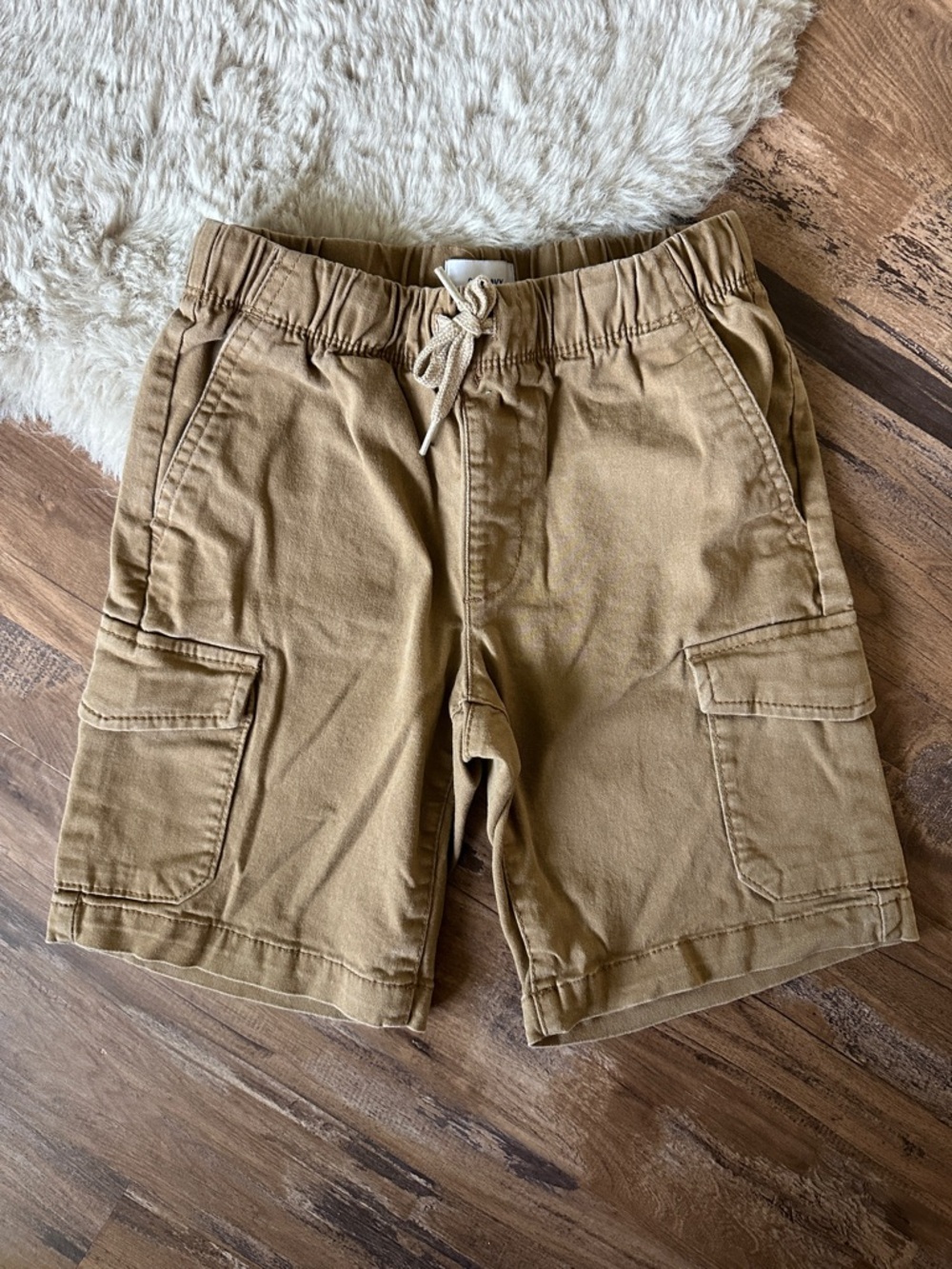 Old Navy Boys Tan Cargo Shorts